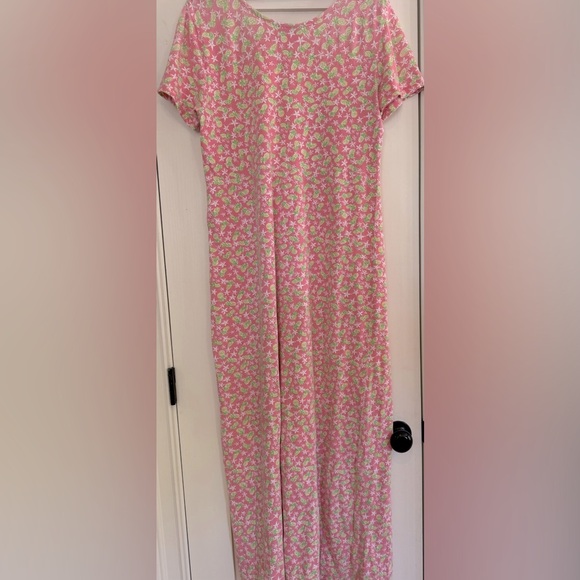 Floral Pink Maxi Dress - Picture 2 of 3